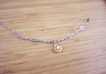 【海底珍珠】 金屬手鍊