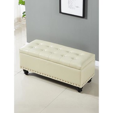 沙發凳子長方形儲物床尾凳家用門口換鞋凳服裝店試衣間衣帽間收納