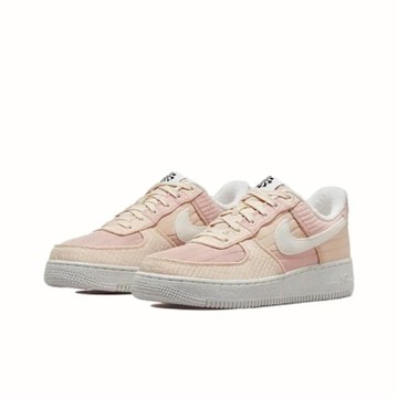 Nike Air Force 1 Low Pearl White 珍珠粉白 經典 絨毛 休閒鞋 女鞋 DH0775-201
