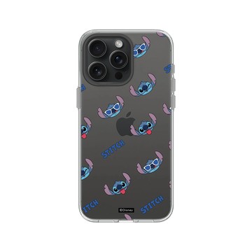 iPhone 15 Pro Max Clear 透明 - 迪士尼-史迪奇 Disney Stitch - 史迪奇 Stitch - Cool Pattern