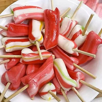 【優選推送】8090後懷舊零食辣椒糖棒棒糖兒童一根糖果彩色安慶特產麥芽糖老式零食 品質保證