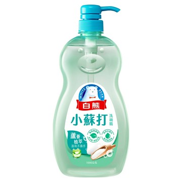 白熊 小蘇打洗碗精  1kg  1個