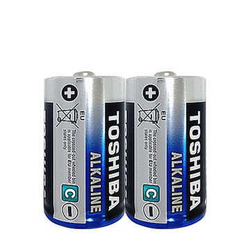 【東芝Toshiba】2號(C)鹼性電池4入(LR14 1.5V ALKALINE)
