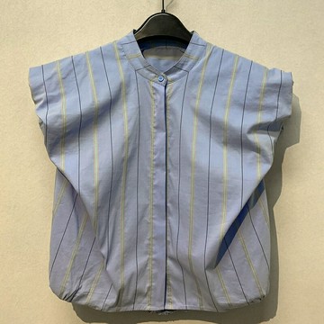 【巴黎精品】現貨+預購 襯衫無袖上衣-復古舒適寬鬆廓形女裝2色a1er10