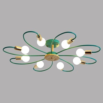 北歐風半吸頂八燈  L12-56-60421