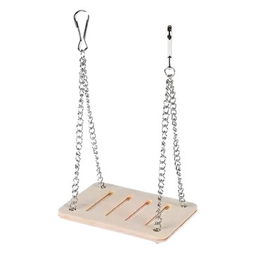 倉鼠木質造景 鞦韆  1個  原木色