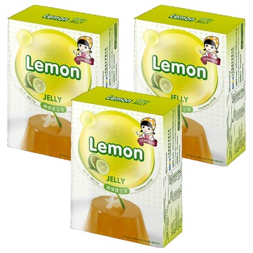 SIGNWIN 三得冠 檸檬愛玉凍粉  簡單操作 輕鬆做甜點  嚴選天然食材 無添加防腐劑  酸甜清透  100g  3盒