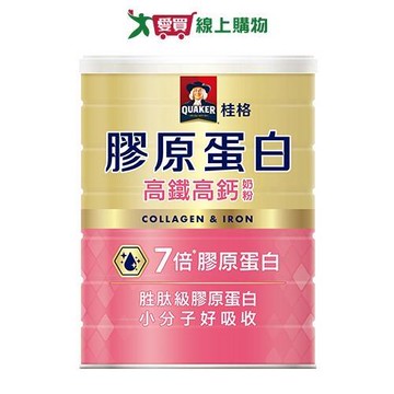 桂格膠原蛋白高鐵高鈣奶粉1500g【愛買】