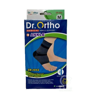 Dr.Ortho 竹碳纖薄護踝 DR-I002【綠洲藥局】