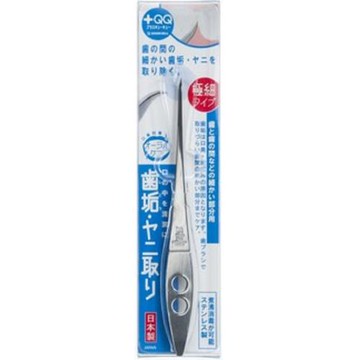 日本綠鐘+QQ不銹鋼安全極細口齒縫垢潔牙棒(QQ-D80)