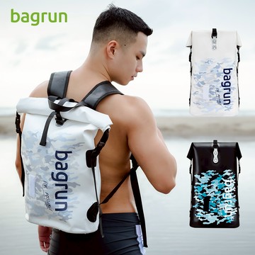 bagrun 潮流迷彩防水後背包