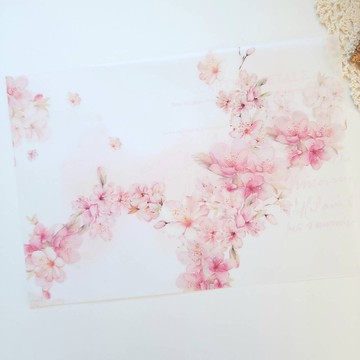 櫻花描圖紙 - 售完即止