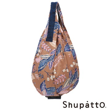 【Shupatto】水滴型秒收環保啪啪包-大-秋葉棕(SH-S472LEA-AC1)