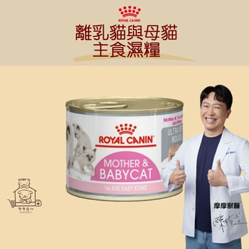 【動物醫院直送】免運隔日配 ROYAL CANIN 法國皇家 BC34W 離乳貓與母貓專用濕糧 195g 貓糧 貓罐
