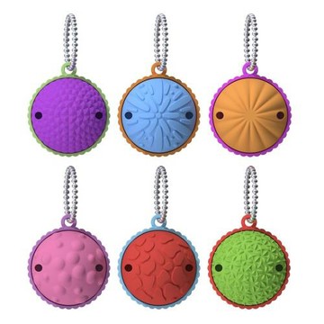 硅膠3D捏捏球Fidget Toys感官解壓球泡泡球圣誕樹小掛件鑰匙扣