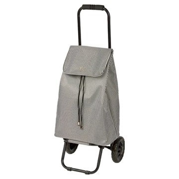 cocoro 質感三用購物車  條紋黑  1個