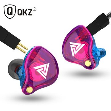 QKZ/霆聲 VK4手機耳機 運動耳機入耳式線控插拔耳機 廠家跨境貨源