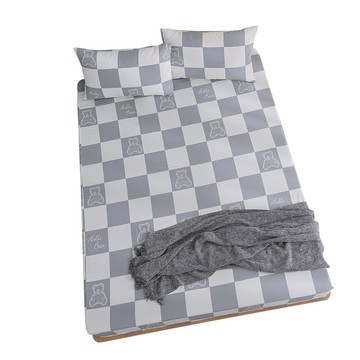 BEST 100%精梳棉床包枕套組 白日夢 單/雙/加大/特大台灣製造 35cm 均一價(獨家贈午安小抱枕1入)