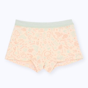 女童四角內褲-熱鬧的海底世界