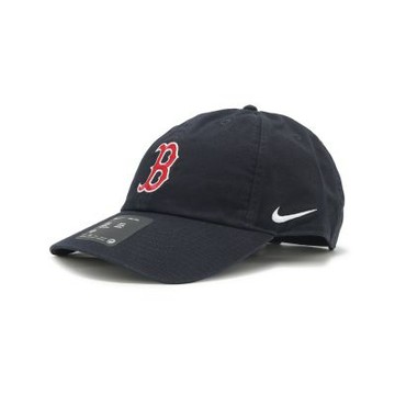 Nike 棒球帽 Club Unstructured Cap 波士頓紅襪 藍 NB014FABQ-BEK