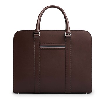 Carl Friedrik Palissy Double Leather Briefcase