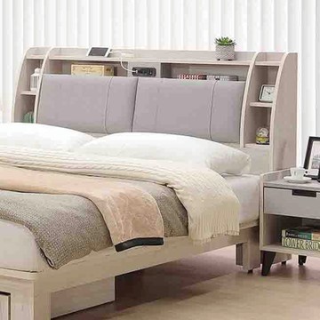 文創集 達斯6尺雙人加大貓抓皮革床頭箱(不含底座＋不含床墊)-182x24x103cm免組