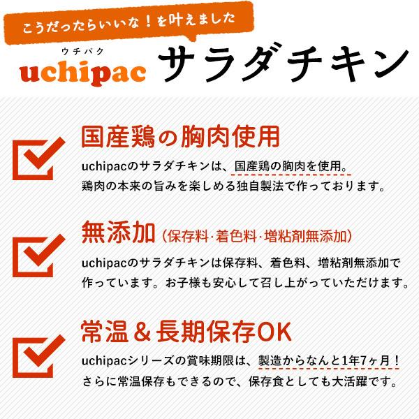 ［内野家］1個でたんぱく質30g!!国産素材のサラダチキン ブラックペッパー＆ガーリック ×10袋［常温］