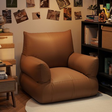 公司貨免運 懶人沙發 單人榻榻米 臥室陽臺小沙發可躺可睡網紅房間休閑沙發復古最低價 快速出貨