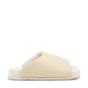 Yume Yume - Beige Faux Leather Finn Sider Sandals