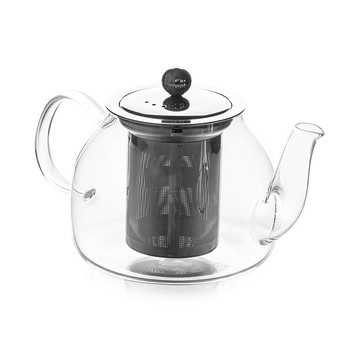 Luigi Ferrero 歐洲 Coffeina玻璃濾茶壺(800ml) / 泡茶 下午茶 茶具 可機洗 洗碗機可洗