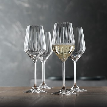 【Spiegelau】 Life Style香檳杯310ml單入彩盒-2入組