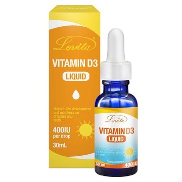 LOVITA 維他命D3滴液(30ml1000份) 全素