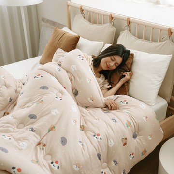 BUHO布歐 韓系絲滑綿綿奶泡被-雙人6x7尺輕奢保暖被(多款任選)