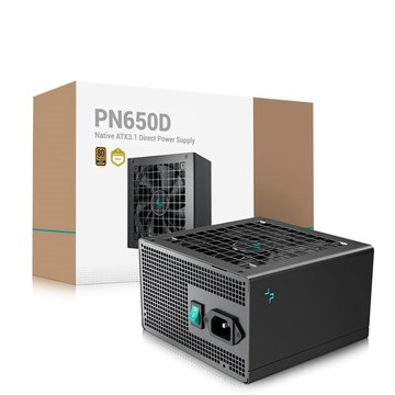 DEEPCOOL PN650D 650W 金牌 直出 ATX3.1(PCIe5.1) 電源供應器