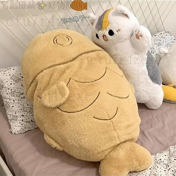 下殺免運 鯛魚燒玩偶 貓貓鯛魚燒 鯛魚燒 貓咪抱枕 毛絨玩具 變身貓咪 貓咪公仔 禮物 交換禮 鯛魚玩偶 鯛魚抱枕