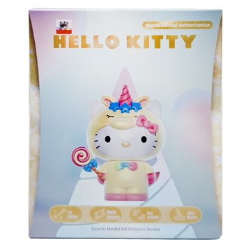 Sanrio 三麗鷗 獨角獸系列 組裝公仔 Hello Kitty  1盒