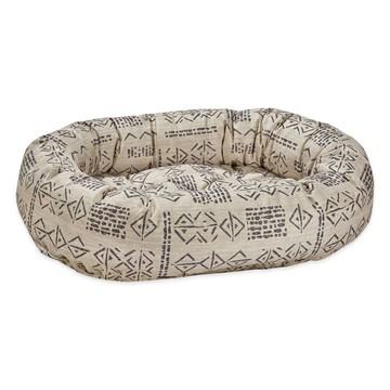 【SofyDOG】BOWSERS 甜甜圈極適寵物床 瑪雅圖騰-S 睡墊 睡床 手工製作