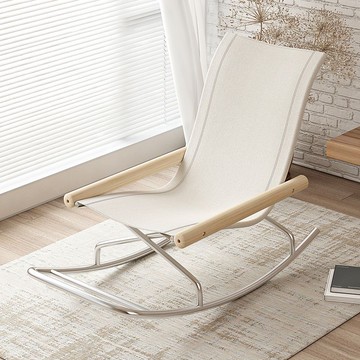 台灣公司貨 開立發票 搖椅 躺椅 搖搖椅躺椅成人陽臺網紅懶人單人休閑椅成人大人可折疊睡覺逍遙椅 快速出貨