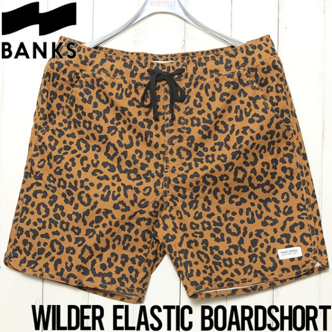 クリックポスト対応] ボードショーツ サーフパンツ BANKS バンクス WILDER ELASTIC BOARDSHORT BSE0318（XL）  | LINEブランドカタログ