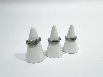 開口戒-染黑款【RSD1007】手工刻字.雷射刻字.銀戒.男戒.女戒