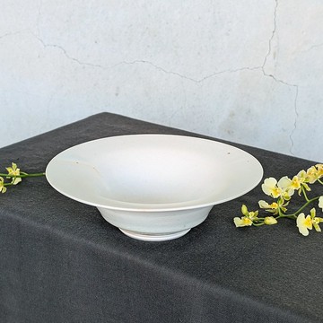 白痕 器皿 深盤 花器