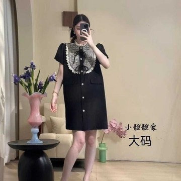 YY5110L_大尺寸顯瘦2026洋裝新款寬鬆夏季氣質裙子女裝裙子