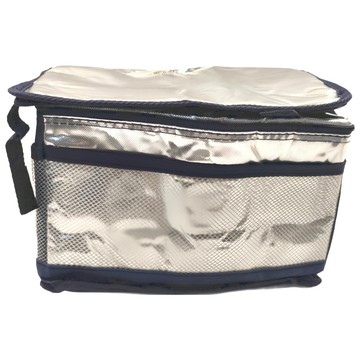 Little Pink Rabbit 粉彩小兔 保冰保溫袋 CA289 防水布鋁膜 20x28x17cm 保冰保溫兩用  小  1個