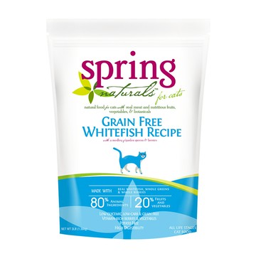 【Spring Naturals 曙光】無穀滋養白鮭魚 全齡貓 天然寵物食譜 貓飼料 貓糧