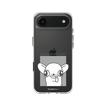 iPhone Air Clear Case（相機按鈕） 透明 - Godgwawa 變種吉娃娃 - 誰是醜吉