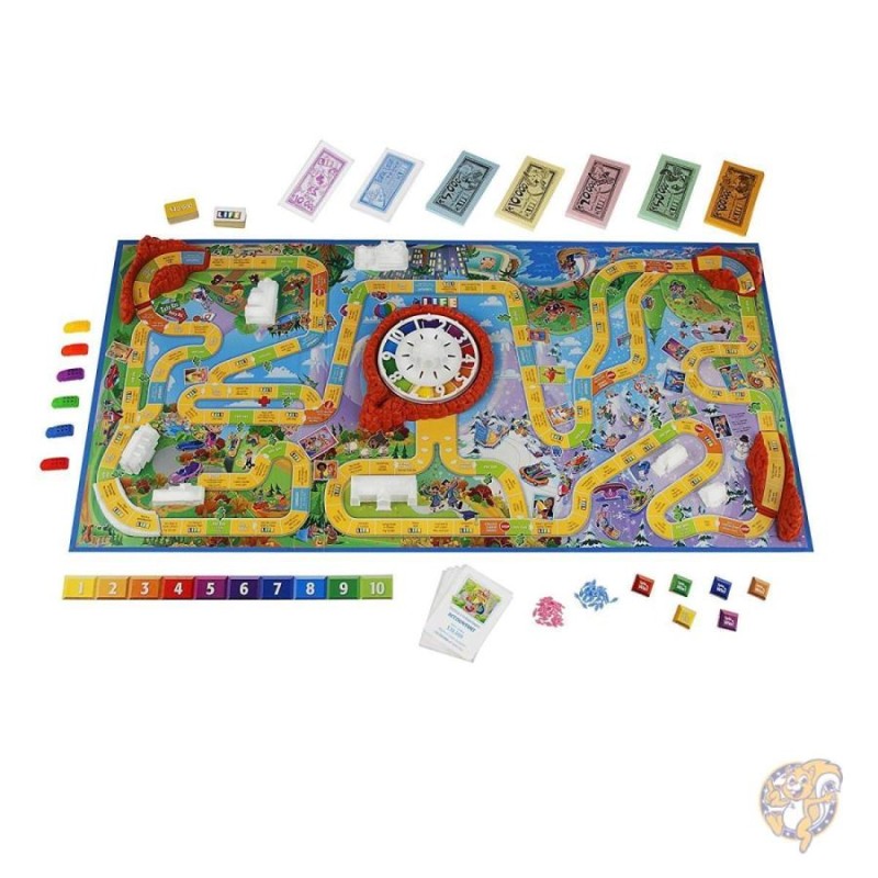 ハズブロ HASBRO ボードゲーム THE GAME OF LIFE 英語版 人生ゲーム