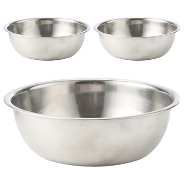 不鏽鋼 菜盆  3個不銹鋼菜盤  16cm  3個