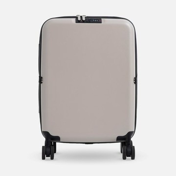 可摺疊收納旅行箱20吋 杏