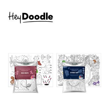 HeyDoodle 澳洲 創意感官矽膠畫墊- 多款可選