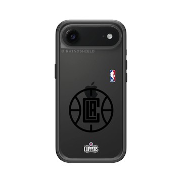 iPhone Air Mod NX -邊框背蓋組合 (相機按鈕) 黑 - NBA - B&W-洛杉磯快艇 L.A. Clippers B&W - Light